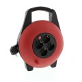 Prelungitor cu Derulator si Termosiguranta, 4 Prize, 10 m, 1.5mm IP20, Well