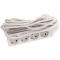 Prelungitor Electric, 4 Prize, Sectiune Cablu 3 x 1.5mm2, Lungime 5 m, Well