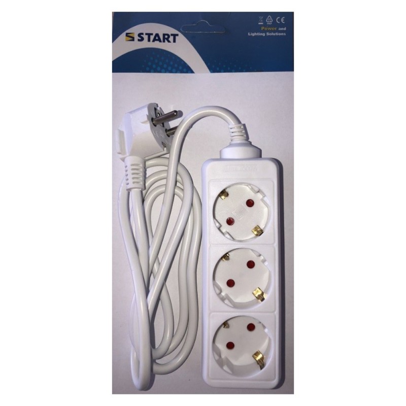 Prelungitor Start Styl 3 Prize, Lungime 3m, 10A, 4247