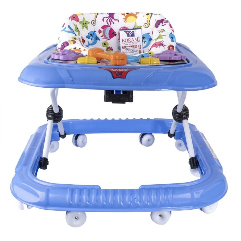 Premergator cu Scaun Reglabil, 6 Luni+, Bleu