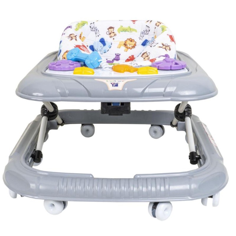 Premergator cu Scaun Reglabil, 6 Luni+, Gri