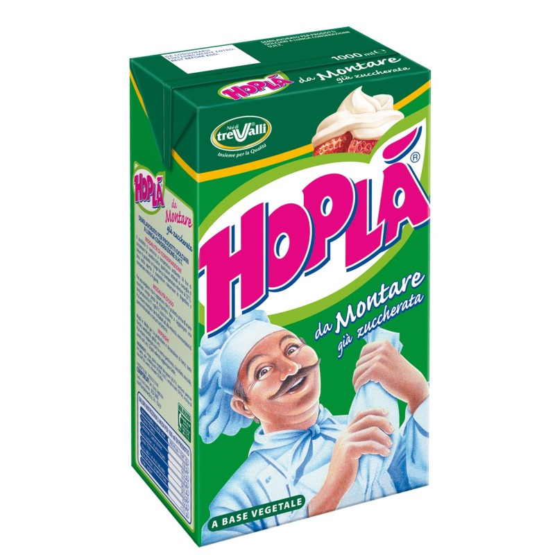 Produs Indulcit pe Baza de Grasimi Vegetale Nehidrogenate Hopla - 1000 ml