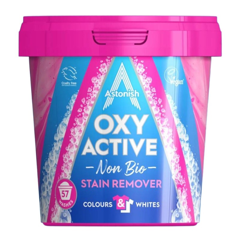 Produs pentru Curatarea Petelor - Oxy Active Non Bio, 1.25 kg, Astonish