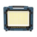 Proiector LED, 200W, Incarcare Solara si USB, Panou Incorporabil si Detasabil
