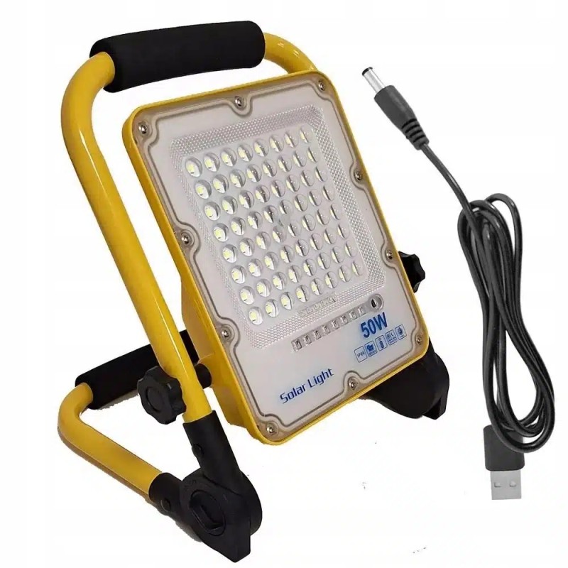 Proiector Led cu  Acumulator si  Suport, 150 W, 220 V, Z-tools