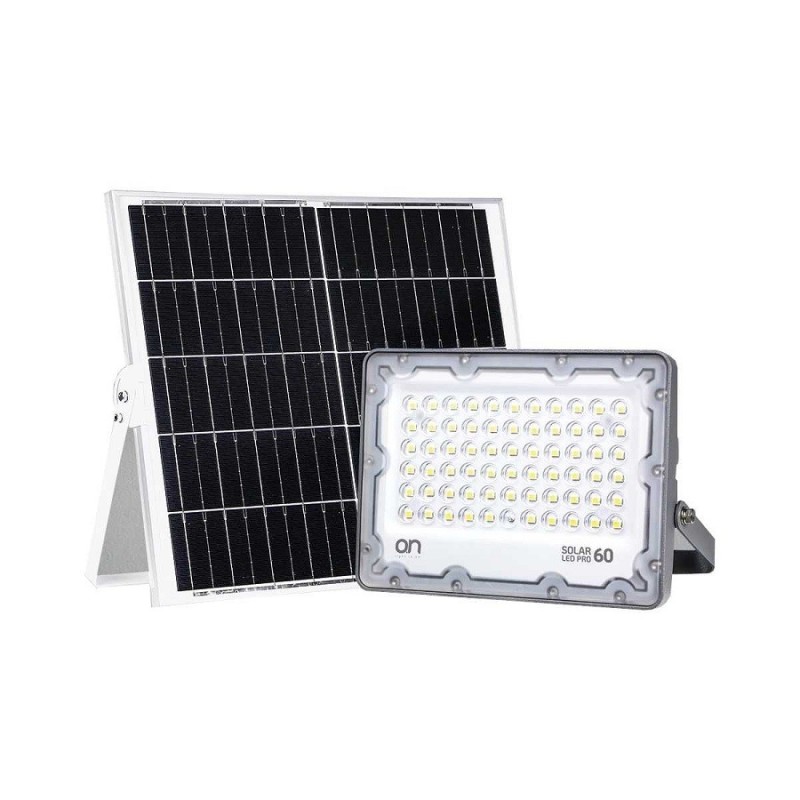 Proiector Led cu Panou Solar 15W, 1200 lm, Lumina Naturala, On