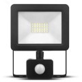 Proiector LED cu Senzor 20 W, 1800 lm IP66, 6000 K, Negru, Modee