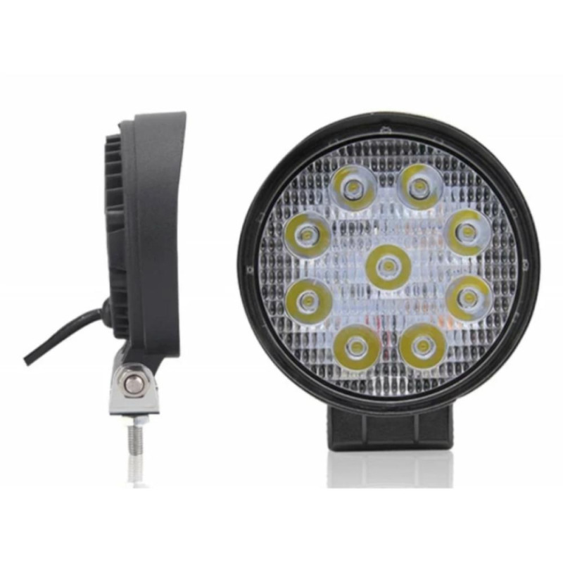 Proiector LED Off-Road, 27 W, IP 68 Rezistent la Apa, Smart Heater 12 V- 24 V