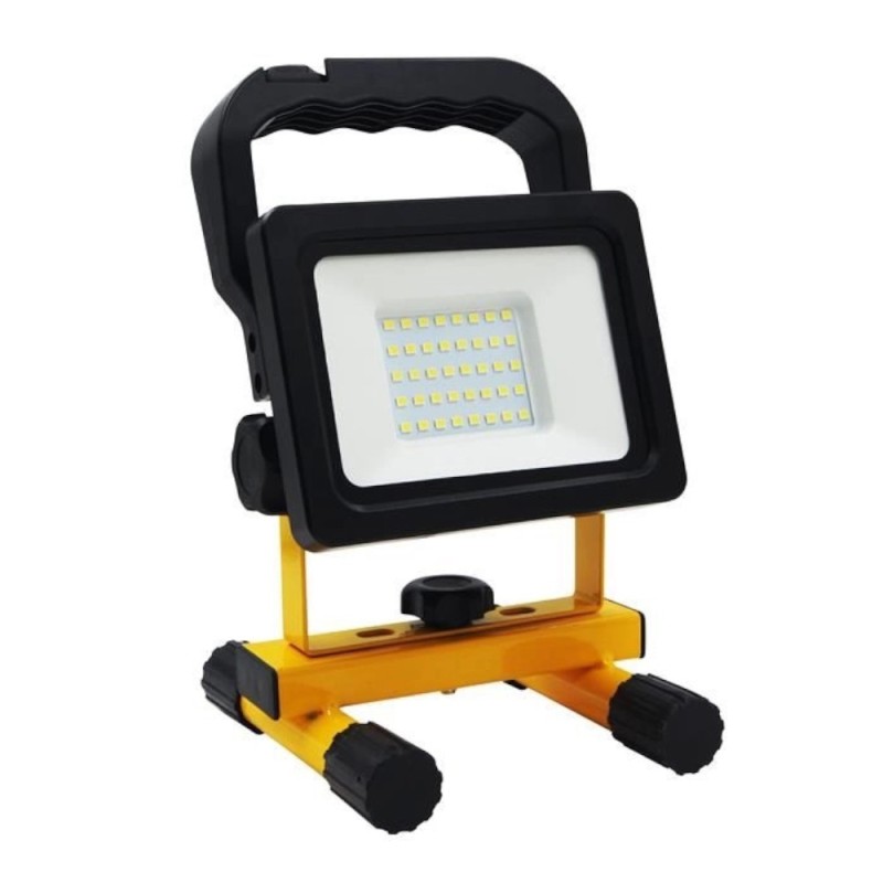 Proiector LED Portabil Reincarcabil, 20W, 2000lm, IP44, Well