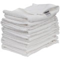 Prosoape de Baie 100% Bumbac, Albe, 30 x 50 cm, 450 gr/m2, 12 Bucati