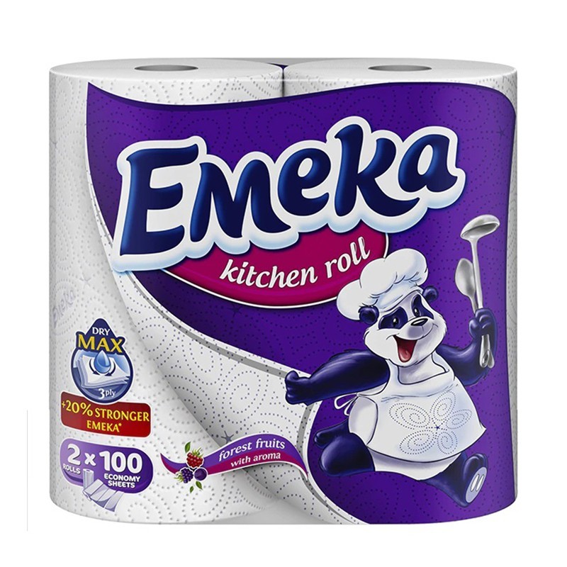 Prosoape de Hartie Emeka Forest Fruits, 3 Straturi, 2 Role, 11. 5 m