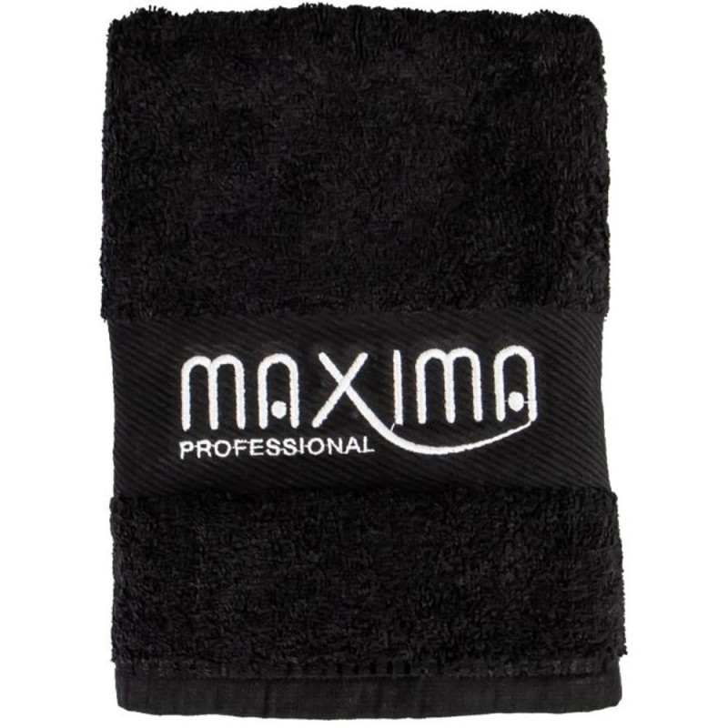 Prosop de Baie, Maxima, Bumbac 100%, Negru, 600 g / mp, 50 x 90 cm