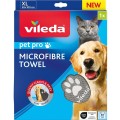 Prosop pentru Animale de Companie Vileda Pet Pro, Microfibra, 65 x 100 cm, XL
