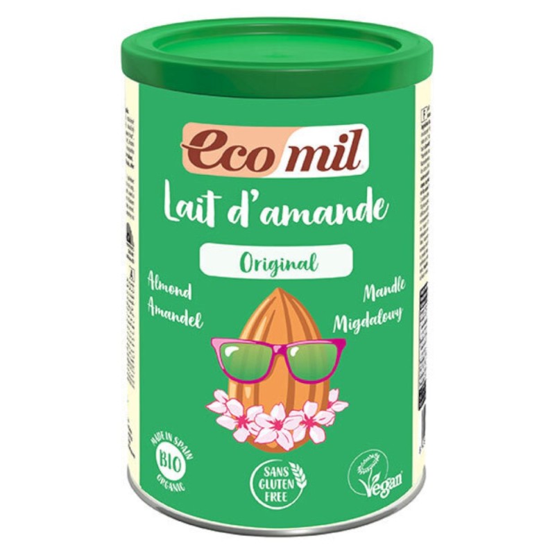 Pudra Bio Instant pentru Bautura de Migdale Ecomil, 400 g