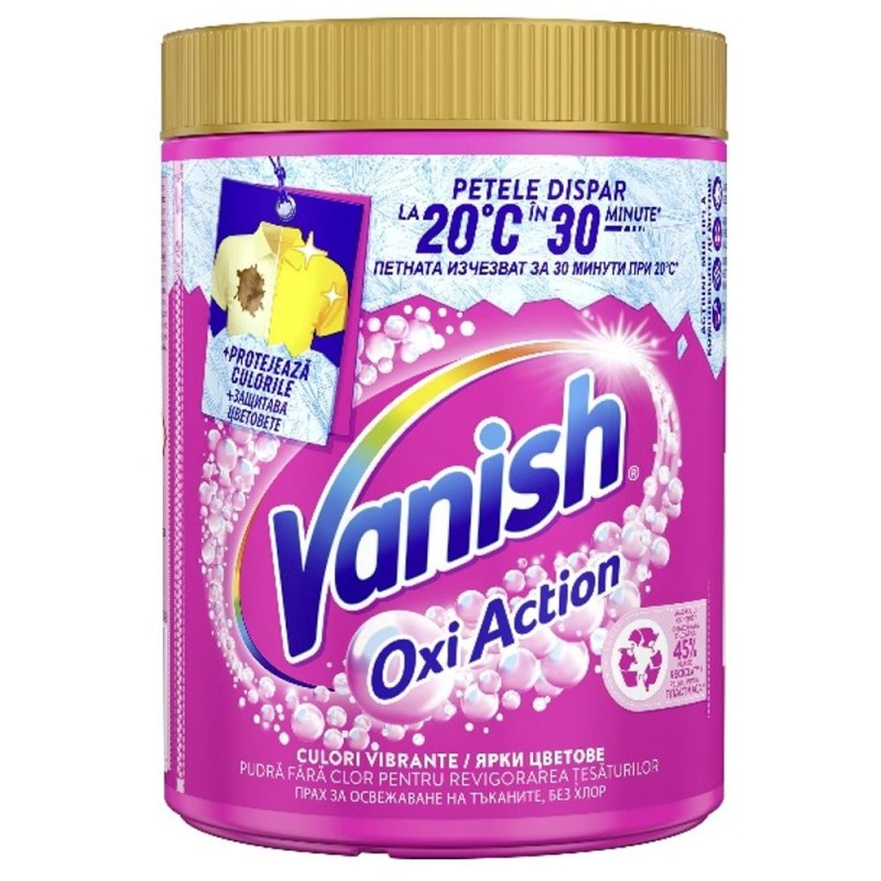 Pudra pentru Indepartarea Petelor pentru Haine Colorate Vanish Oxi Action, 960 g