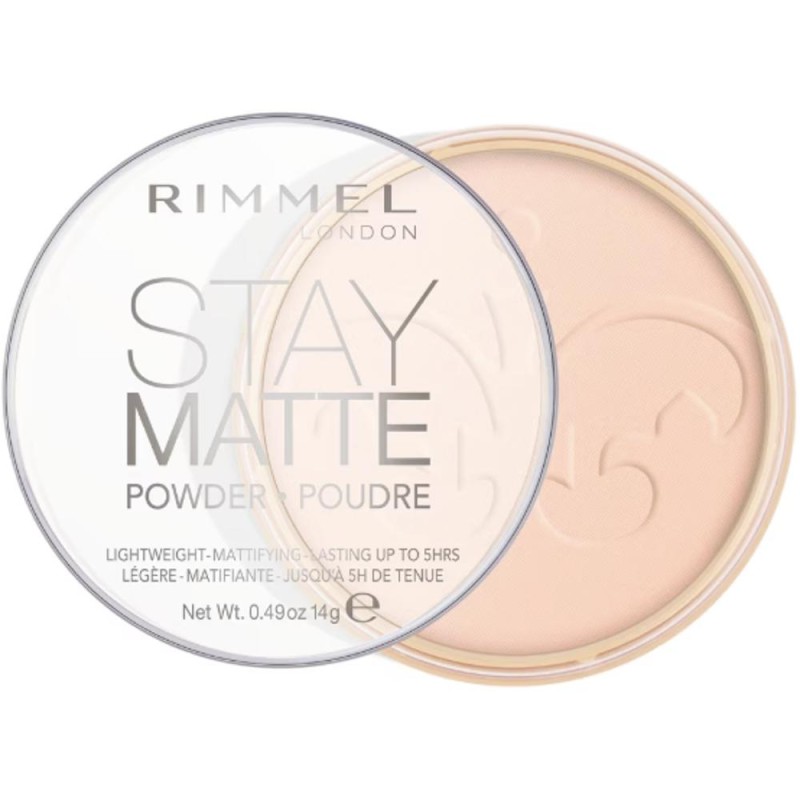 Pudra Stay Matte, 002 Pink Blossom, 14 g