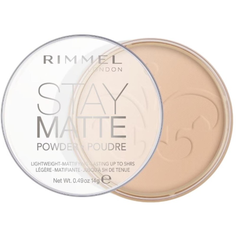 Pudra Stay Matte, 005 Silky Beige, 14 g