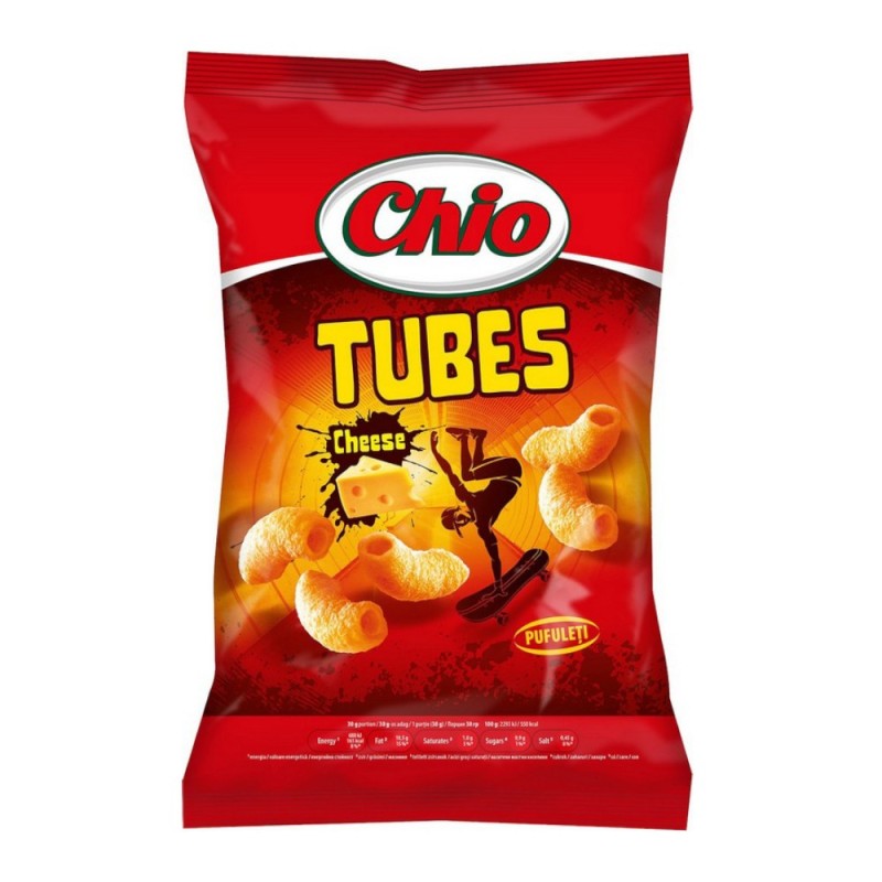 Pufuleti cu Cascaval, Chio Tubes, 80 g