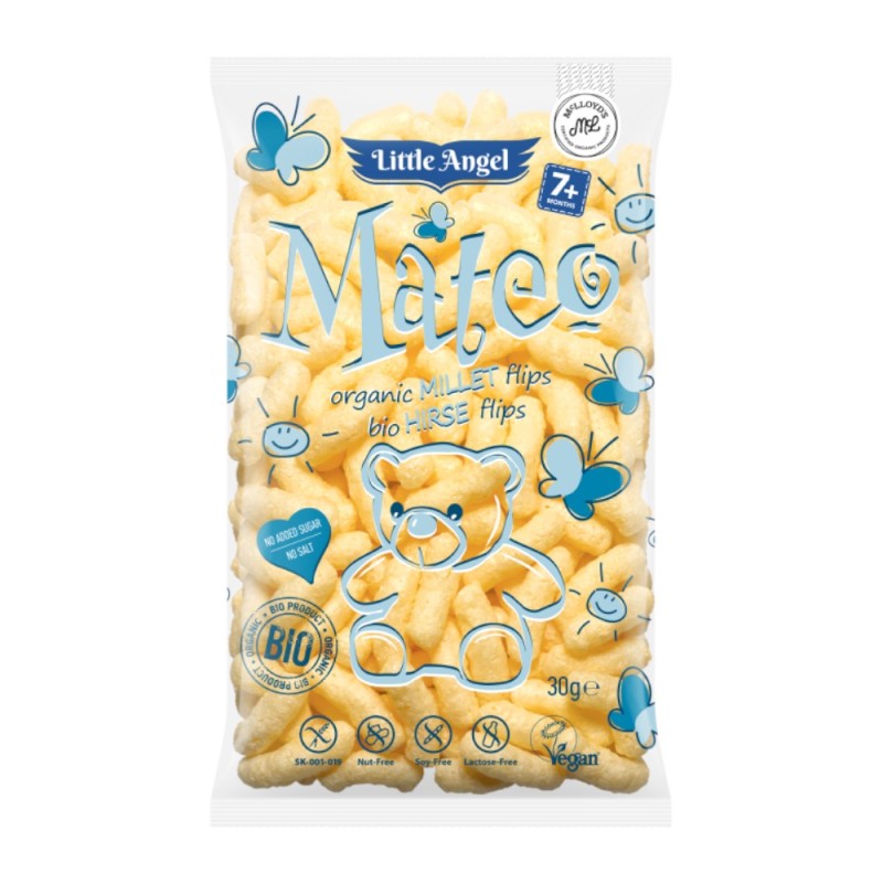 Pufuleti Eco din Mei, Matteo, Little Angel, 30 g