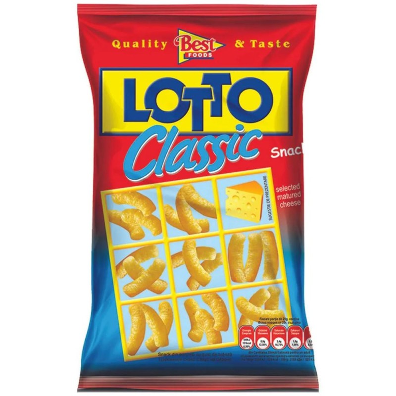 Pufuleti Lotto Classic, 80 g