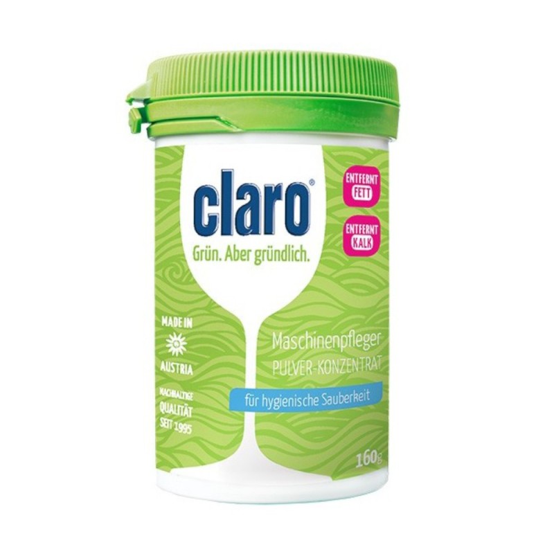 Pulbere Concentrata pentru Intretinerea Masinii de Spalat Vase, Claro, 160 g