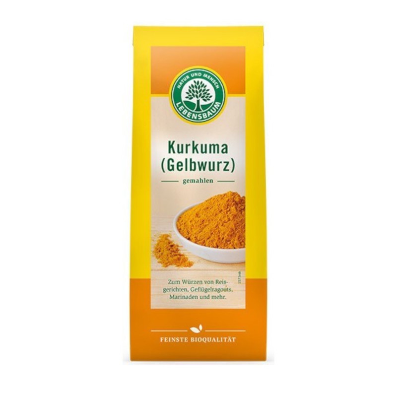 Pulbere de Curcuma Bio, 50 g Lebensbaum