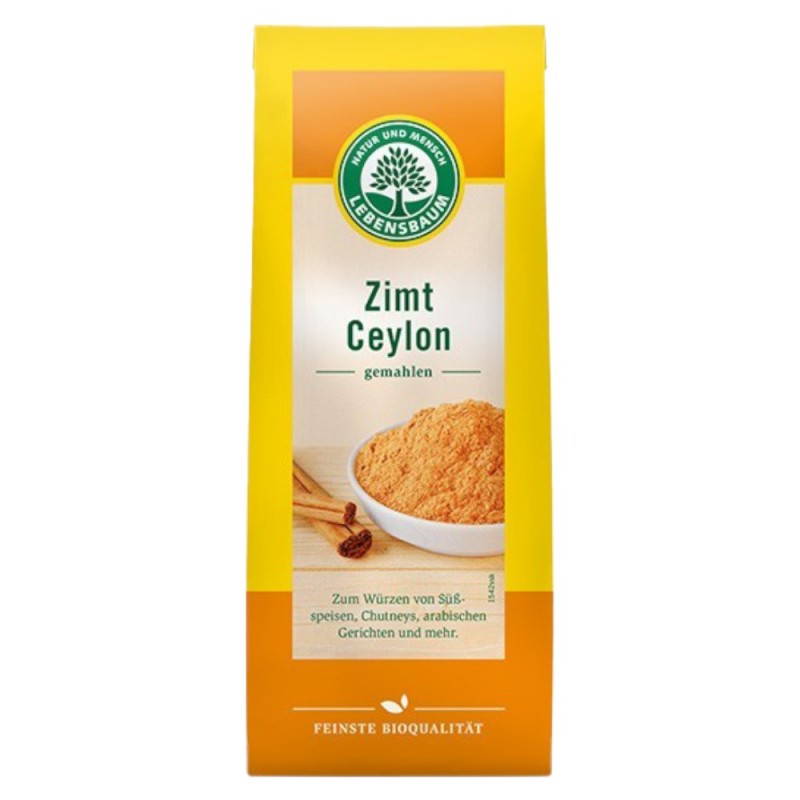 Pulbere de Scortisoara Bio de Ceylon, 50 g Lebensbaum