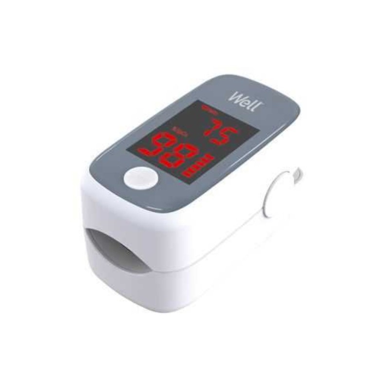 Pulsoximetru pentru Deget, Ecran LED, Senzor de Mare Precizie, Well