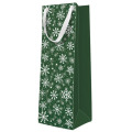 Punga Cadou Standard Bottle, Motive Craciun, 12 x 37 x 10 cm