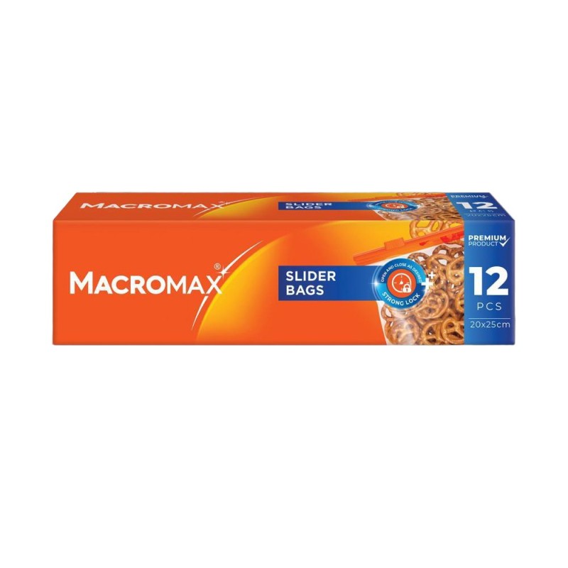 Pungi Alimentare Macromax, 12 Bucati