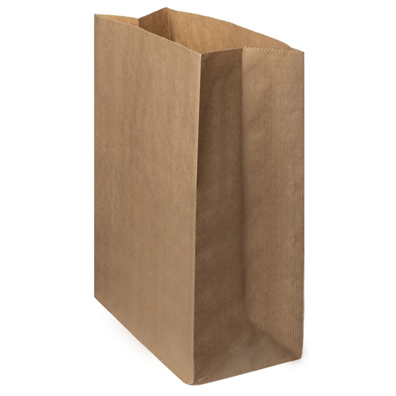 Pungi Biodegradabile, Compostabile de Hartie, Transport Kraft, 25x11x32 cm 500 buc