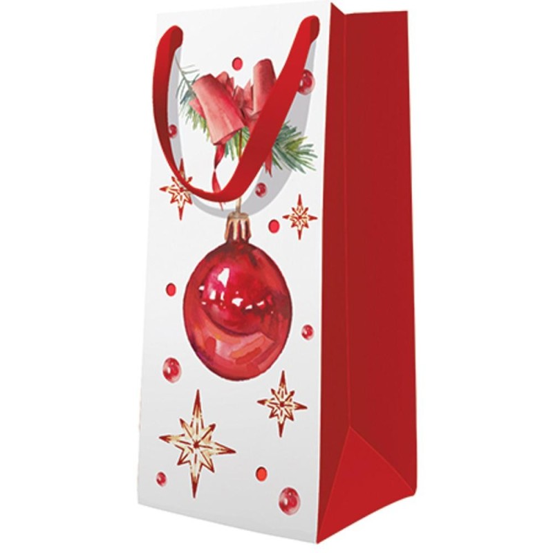 Pungi Cadou Inguste, Jingle Bells, 10 x 22 x 7 cm, Perfecto