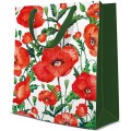 Pungi Cadou Medii, Flanders Poppy, 20 x 25 x 10 cm, Perfecto