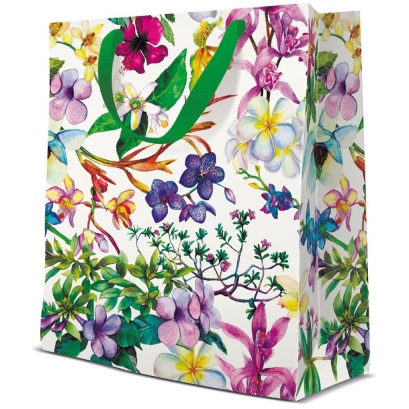 Pungi Cadou Medii, Spring Flowers, 20 x 25 x 10 cm, Perfecto