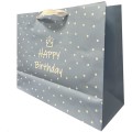 Pungi Cadou Orizontale Special Day Blue, 33.5 x 26.5 x 13 cm, Perfecto