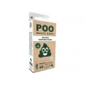 Pungi Igienice Ecologice Poo pentru Caini fara Aroma, M-Pets, 60 Bucati