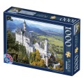 Puzzle 1000 Piese D-Toys, Castelul Neuschwanstein