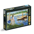 Puzzle 1000 Piese D-Toys, Edouard Manet, The Banks of the Seine at Argenteuil