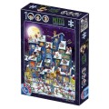 Puzzle 1000 Piese, D-Toys, Petrecerea lui Mos Craciun