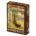 Puzzle 1000 Piese D-Toys, Postere de Epoca, Les Prevoyants de L'avenir