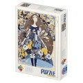 Puzzle 1000 Piese D-Toys, Printesa Primaverii de Kurti Andrea