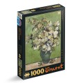 Puzzle 1000 Piese D-Toys, Vincent Van Gogh, Pink Roses in a Vase
