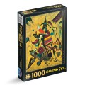 Puzzle 1000 Piese D-Toys, Wassily Kandinsky, Points, Puncte