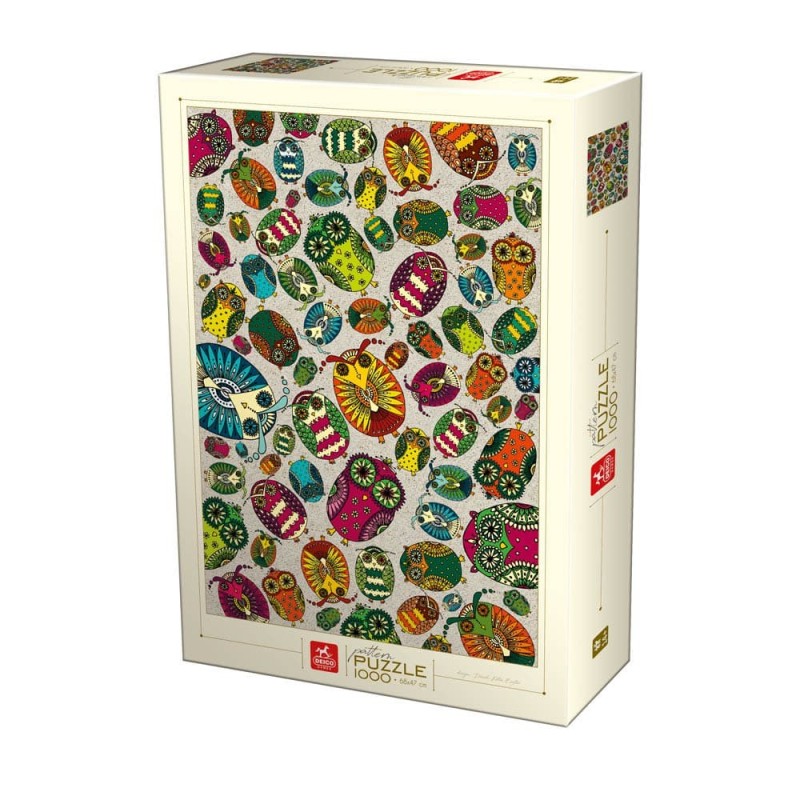 Puzzle 1000 Piese, Deico, Bufnite