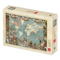 Puzzle 1000 Piese Deico, Harta de Colectie, Imperiul Britanic