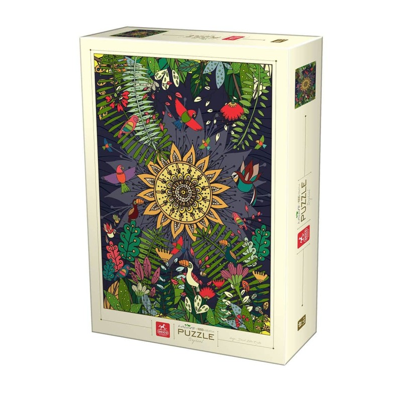 Puzzle 1000 Piese, Deico, Natura Tropicala