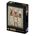 Puzzle 1000 Piese, Egiptul Antic – Masca lui Tutankhamon, D-toys