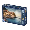 Puzzle 1000 Piese, Italia - Manarola, D-toys