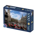 Puzzle 1000 Piese, Locuri Faimoase, Bruxelles, D-toys