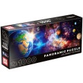 Puzzle 1000 Piese, Panoramic - Calatorie spre Marte, D-toys